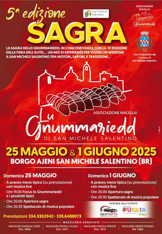 Immagine: Locandina Sagra de “Lu Gnummariedd”